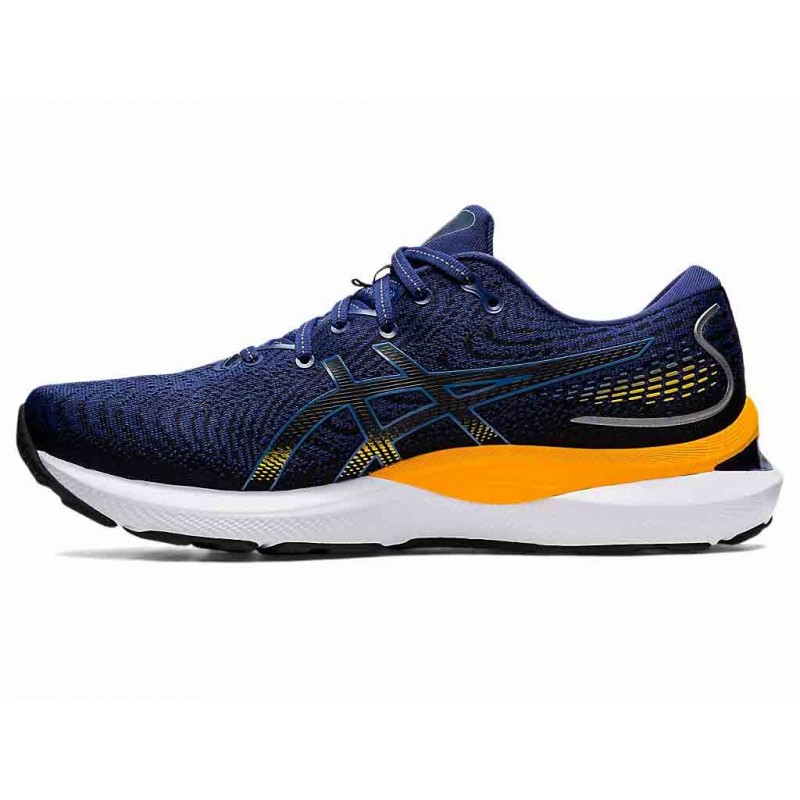 ASICS GEL CUMULUS 24 DEEP OCEAN AMBER FOR MEN S Outlet Running Planet