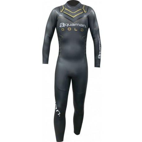 COMBINAISON AQUAMAN CELL GOLD POUR HOMMES