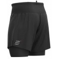 SHORT COMPRESSPORT TRAIL 2 EN 1 POUR HOMMES