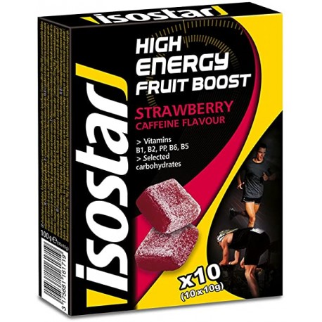 Isostar Fruit Boost Chews 100 g Strawberry