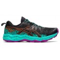 ASICS GEL FUJITRABUCO LYTE BLACK/BALTIC JEWEL FOR WOMEN'S