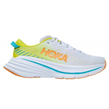 CHAUSSURES HOKA BONDI X WHITE/EVENING PRIMROSE POUR HOMMES