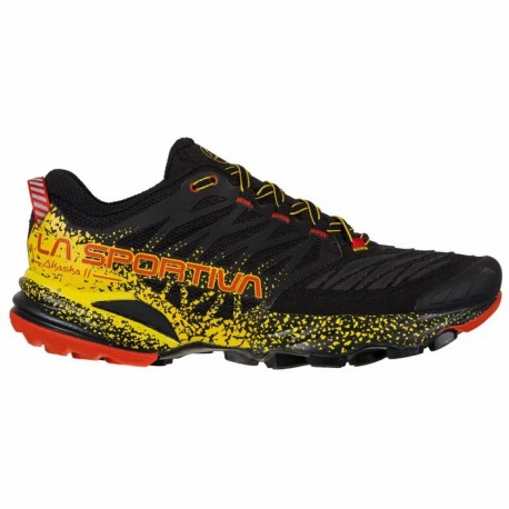 CHAUSSURES LA SPORTIVA AKASHA 2 BLACK/YELLOW POUR HOMMES