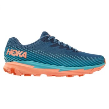 CHAUSSURES HOKA TORRENT 2 REAL TEAL/CANTALOUPE POUR FEMMES