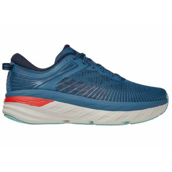 CHAUSSURES HOKA BONDI 7 REAL TEAL/OUTER SPACE POUR HOMMES