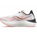 CHAUSSURES SAUCONY ENDORPHIN PRO 3 WHITE/BLACK/VIZIRED POUR HOMMES