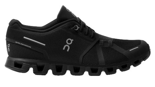 ON CLOUD 5 ALL BLACK FOR MEN S Road running shoes Shoes Man Our