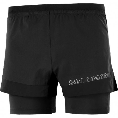 SHORT SALOMON CROSS 2EN1 POUR HOMMES