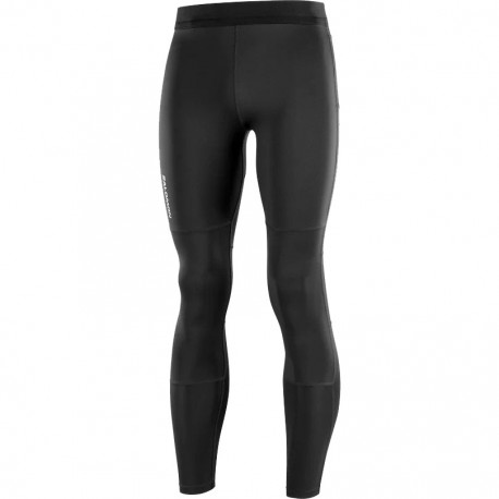SALOMON CROSS RUN LONG TIGHT DEEP BLACK FOR MEN'S