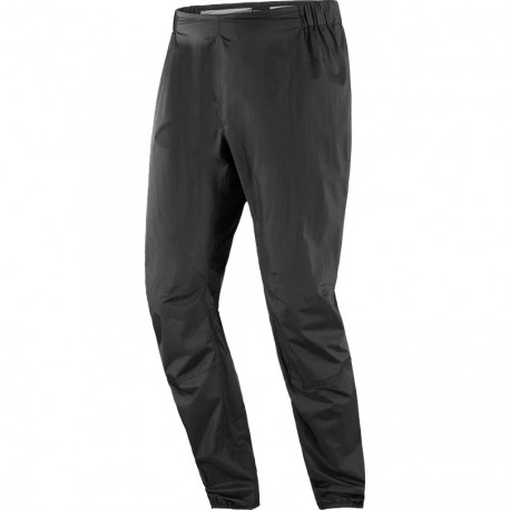 PANTALON IMPERMEABLE PLUIE DE TRAIL RUNNING FEMME NOIR