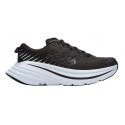 HOKA BONDI X BLACK/WHITE FOR WOMEN'S