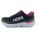 CHAUSSURES HOKA BONDI 7 BLUE GRAPHITE/FESTIVAL FUCHSIA POUR FEMMES