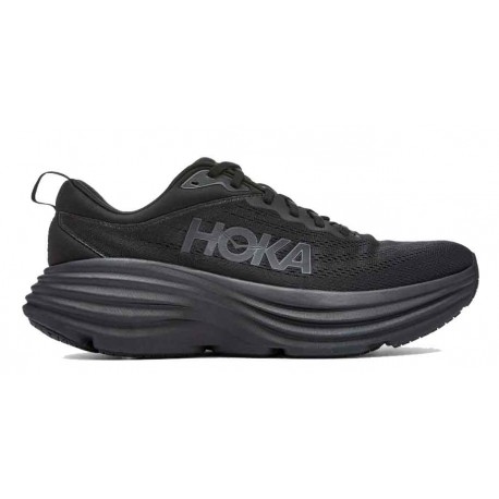 HOKA BONDI 8 EXTRA WIDE BLACK/BLACK FOR MEN'S