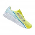 CHAUSSURES HOKA ROCKET X BLUE GLASS/EVENING PRIMROSE UNISEXE