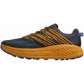 CHAUSSURES HOKA SPEEDGOAT 4 CASTLEROCK/GOLDEN YELLOW POUR HOMMES