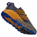 CHAUSSURES HOKA SPEEDGOAT 4 CASTLEROCK/GOLDEN YELLOW POUR HOMMES