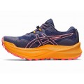 CHAUSSURES ASICS GEL TRABUCO MAX 2 MIDNIGHT/PAPAYA POUR FEMMES