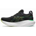 CHAUSSURES ASICS GEL NIMBUS 25 BLACK/LIME ZEST POUR HOMMES