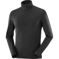 SALOMON ESSENTIAL LIGHTWARM HALF ZIP MIDLAYER FOR MEN'S