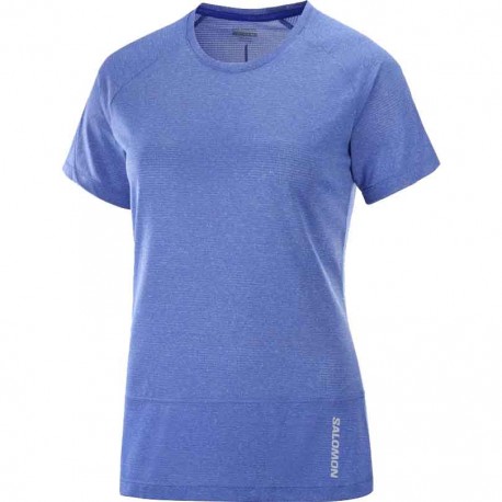 T-SHIRT SALOMON CROSS RUN POUR FEMMES