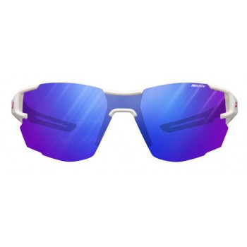 LUNETTE DE SOLEIL JULBO AEROLITE BLANC/BLEU REACTIV