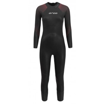 ORCA ATHLEX FLOAT WETSUIT BLACK/RED FOR WOMEN'S