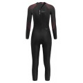 COMBINAISON ORCA ATHLEX FLOAT BLACK/RED POUR FEMMES