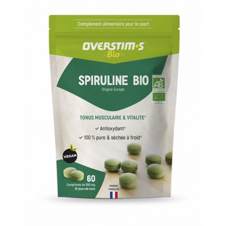 COMPLEMENT ALIMENTAIRE OVERSTIMS SPIRULINE BIO