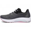 CHAUSSURES SAUCONY GUIDE 14 CHARCOAL/PINK POUR FEMMES