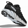 HOKA GAVIOTA 4 WIDE BLACK/ WHITE FOR MEN'S