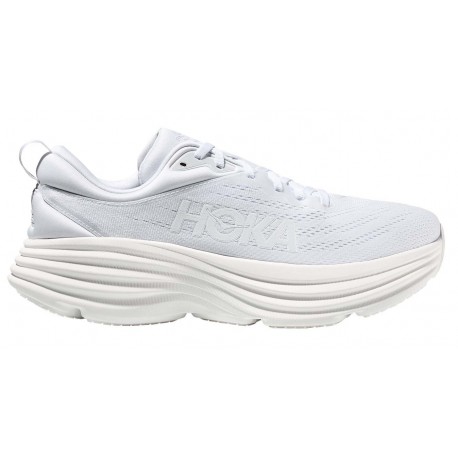 CHAUSSURES HOKA BONDI 8 WHITE/WHITE POUR HOMMES