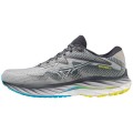 CHAUSSURES MIZUNO WAVE RIDER 27 PBLUE/WHITE/BOLT2NEON POUR HOMMES