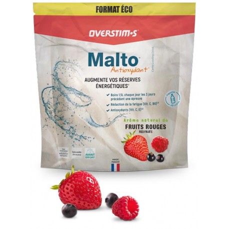 BOISSON OVERSTIMS MALTO ANTIOXYDANT EN SAC DE 1.8 KG