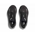 HOKA CLIFTON 9 WIDE BLACK/WHITE FOR MEN'S