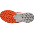 SALOMON SENSE RIDE 5 LUNAR ROCK/SHOKING ORANGE/FIERY RED FOR MEN'S