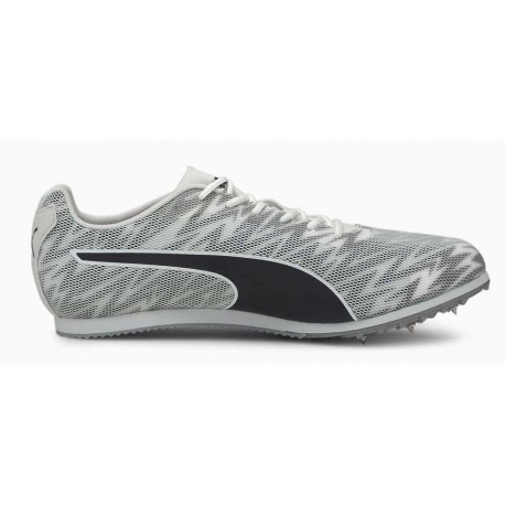 CHAUSSURES PUMA EVOSPEED STAR 7 WHITE/BLACK/SILVER POUR ENFANTS UNISEXE