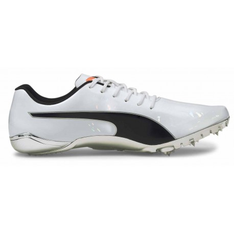 CHAUSSURES PUMA EVOSPEED ELECTRIC 10 WHITE/BLACK/LAVA BLAST UNISEXE