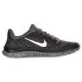 SAUCONY NIKE FREE 3.0 V4 DARK GREY/REFLECT SILVER/BLACK FOR MEN'S