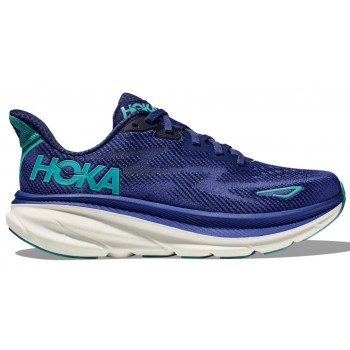 CHAUSSURES HOKA CLIFTON 9 BELLWETHER BLUE/EVENING SKY POUR FEMMES