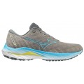 MIZUNO WAVE INSPIRE 19 GRAY/JBLUE/BOLT2NEON FOR MEN'S