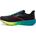 BROOKS LAUNCH 10 PEACOAT/MARINA BLUE/PINK GLO FOR WOMEN'S