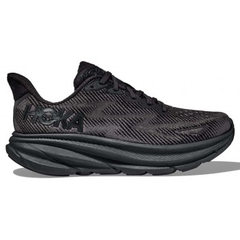 CHAUSSURES HOKA CLIFTON 9 BLACK/BLACK POUR FEMMES