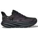 CHAUSSURES HOKA CLIFTON 9 VERSION LARGE BLACK/BLACK POUR HOMMES