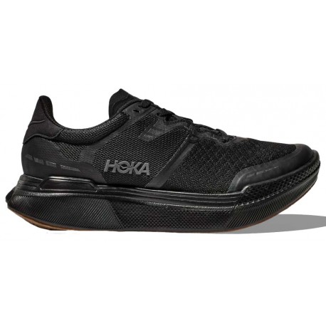 CHAUSSURES HOKA TRANSPORT X BLACK/BLACK UNISEXE