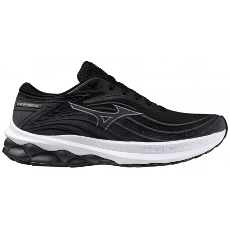 MIZUNO WAVE SKYRISE 5 BLACK/WHITE/CAYENNE FOR MEN'S