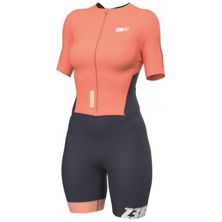 TRI-FONCTION ZEROD TT RACER SS FUSION CORAL POUR FEMMES