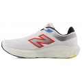 CHAUSSURES NEW BALANCE FRESH FOAM X 880 V14 WHITE/NEO FLAME/BLACK POUR HOMMES