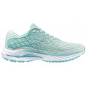 MIZUNO WAVE INSPIRE 20 EGGSHELL BLUE/WHITE/TURQUOISE FOR WOMEN'S