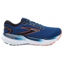 CHAUSSURES BROOKS GLYCERIN GTS 21 BLUE OPAL/BLACK/NASTURTIUM POUR HOMMES