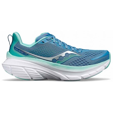 CHAUSSURES SAUCONY GUIDE 17 BREEZE/MINT POUR FEMMES